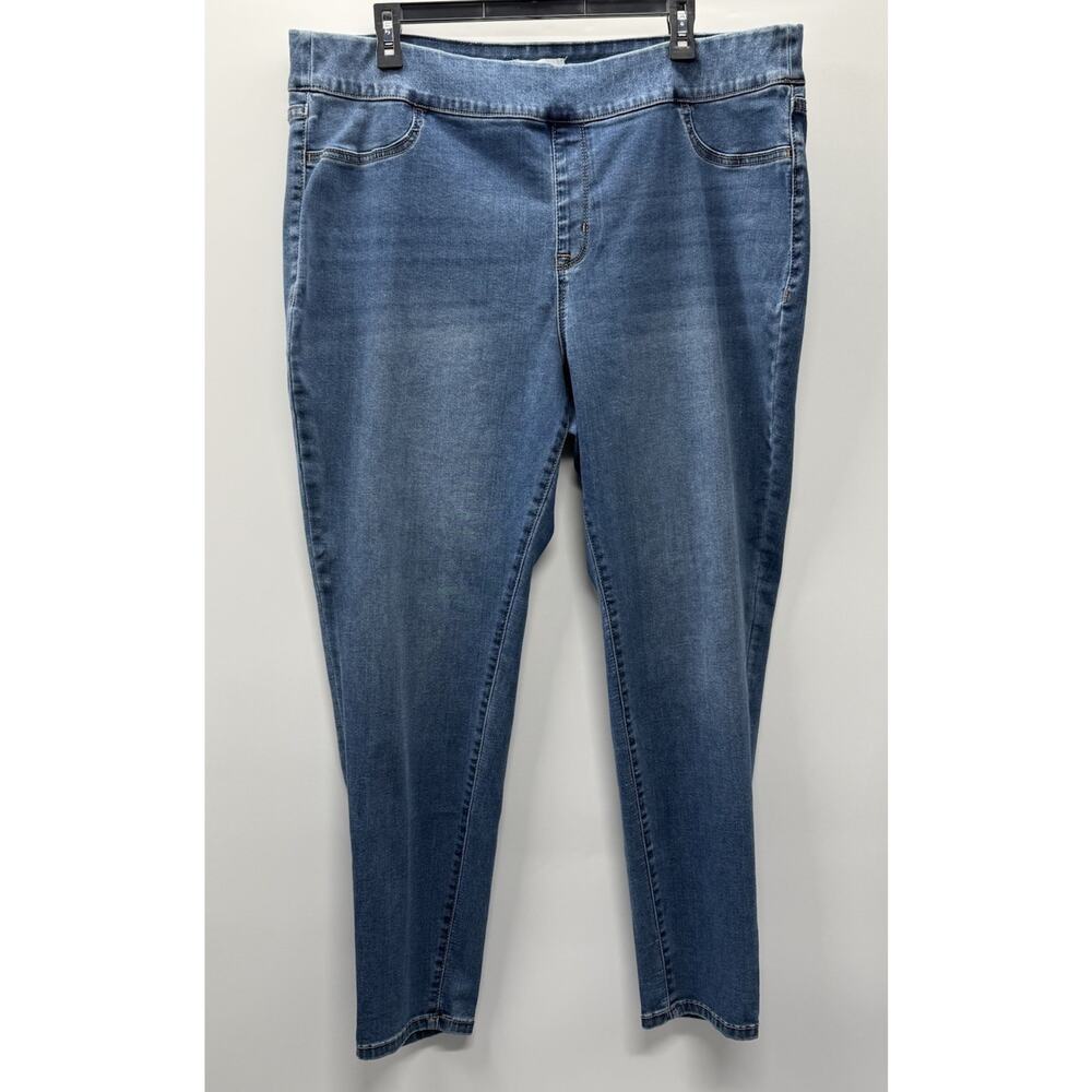 Lane Bryant Flex Magic Waistband High Rise Jegging Jeans Womens 20 Stretch